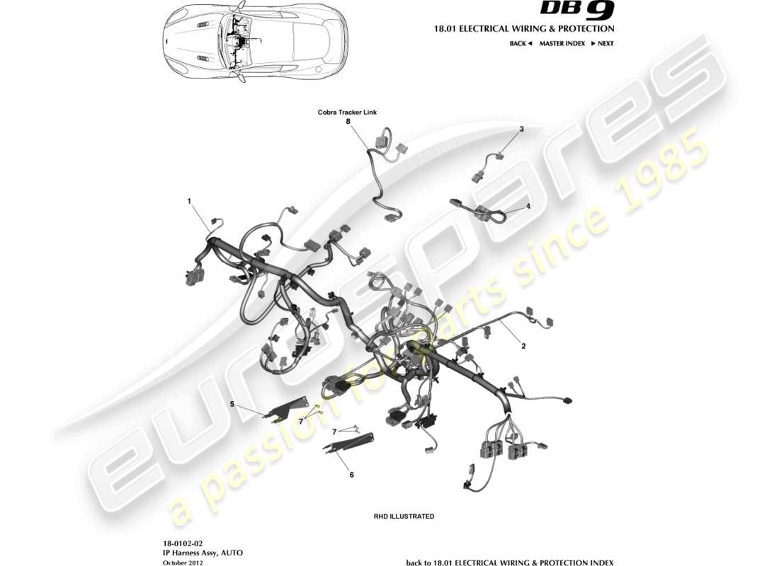 part diagram containing part number dg43-14k024-ad