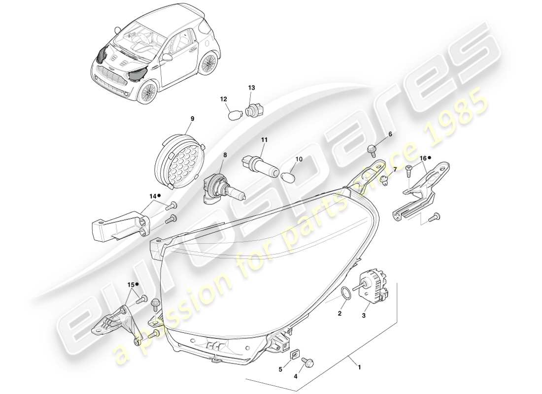 part diagram containing part number 81195-74030