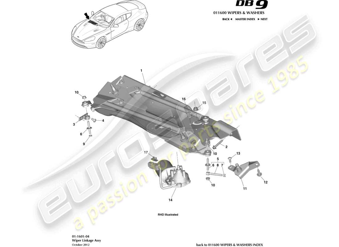 part diagram containing part number dg43-17504-da