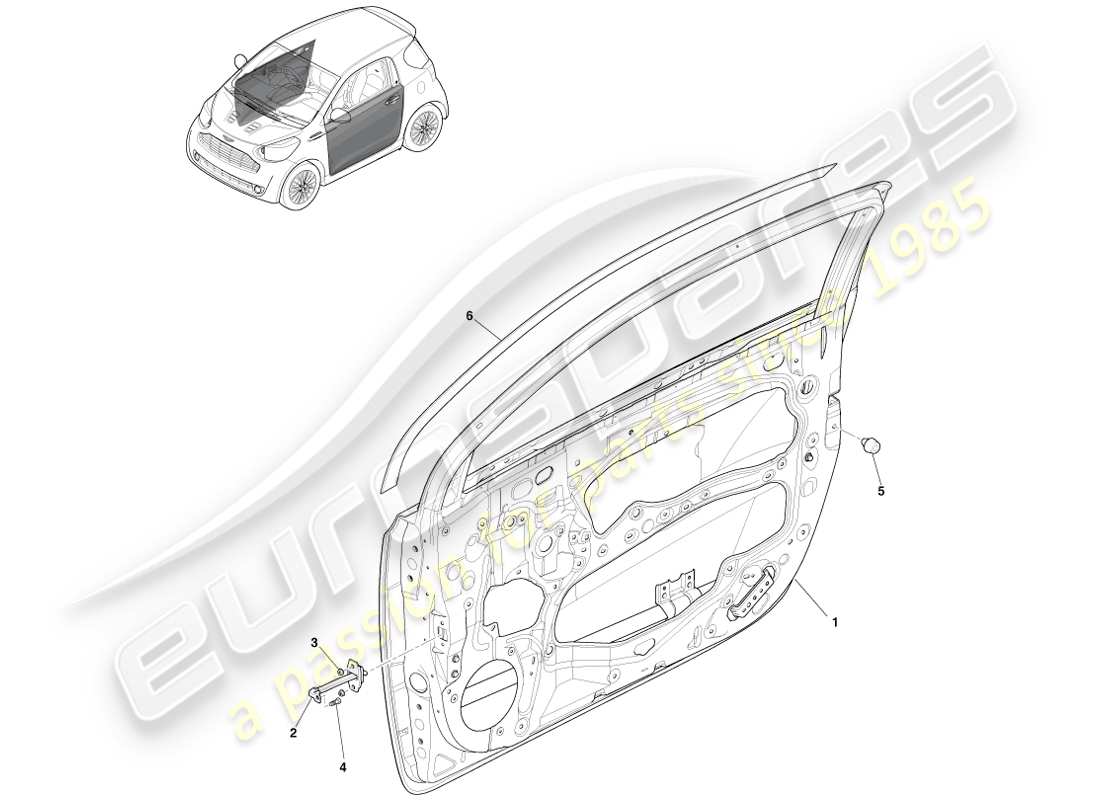 part diagram containing part number ay2y-65-10016