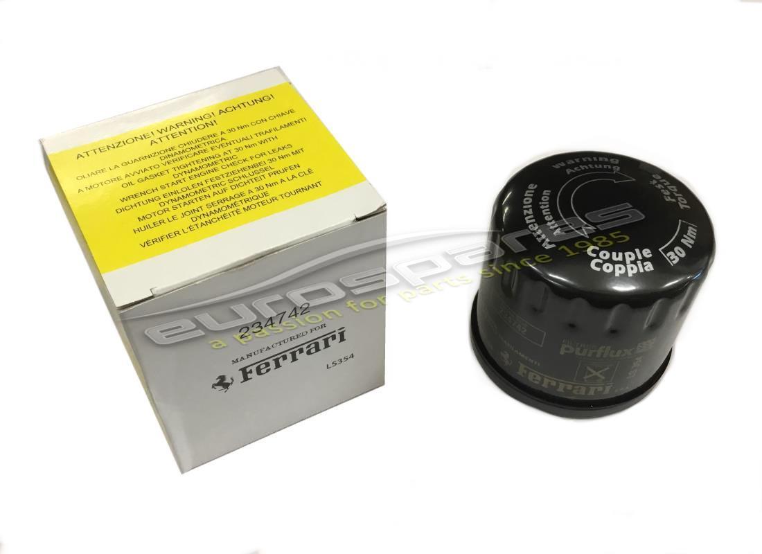new ferrari oil filter. part number 234742 (1)