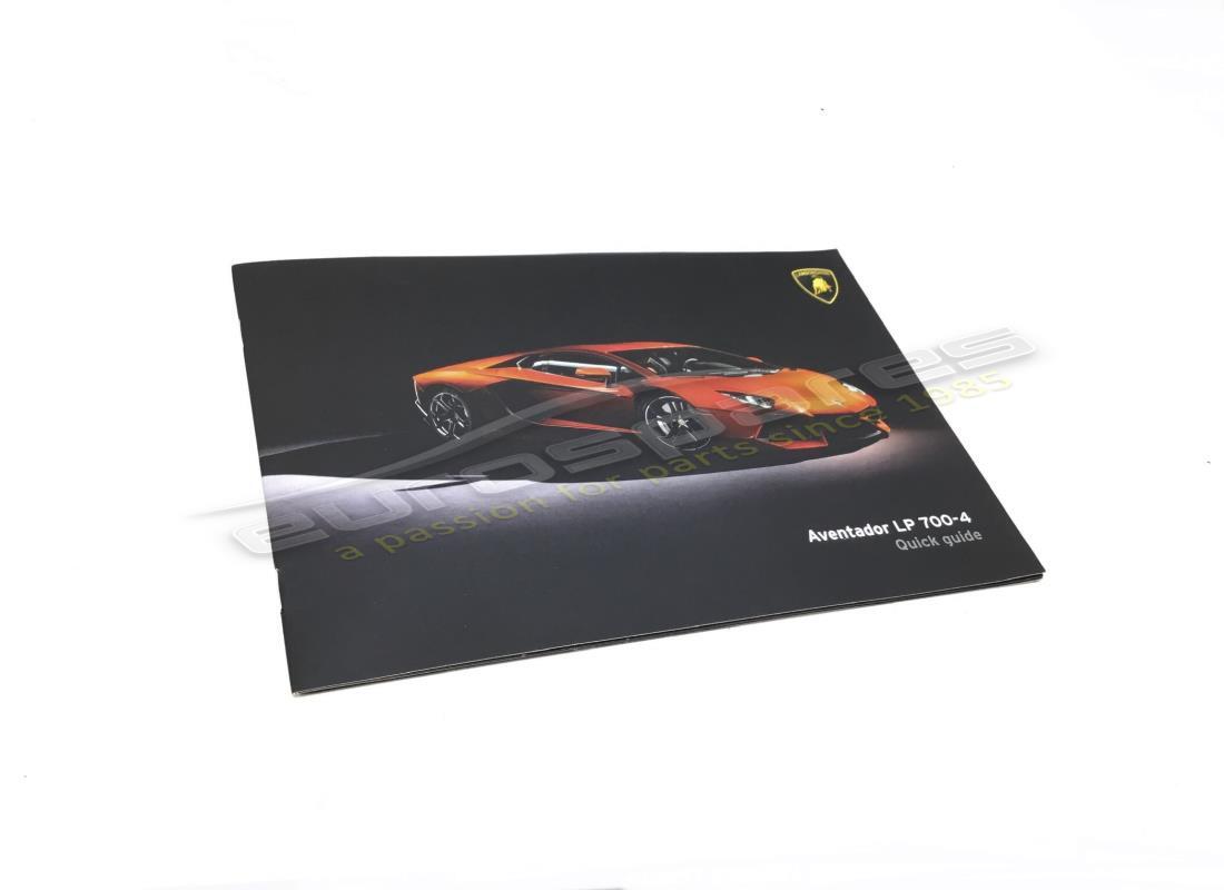 new lamborghini short instruction quick guide. part number 476012040f (1)