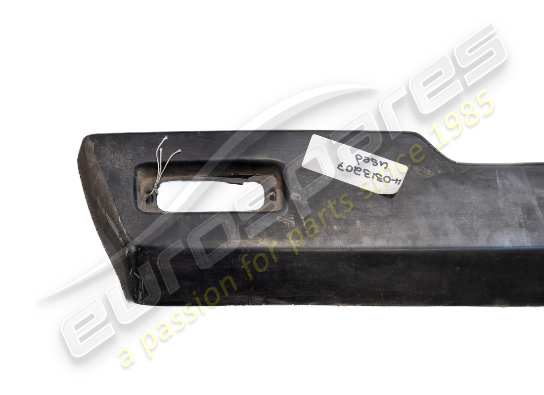 used ferrari rear bumper rubber insert (late thick type). part number 40313207 (2)
