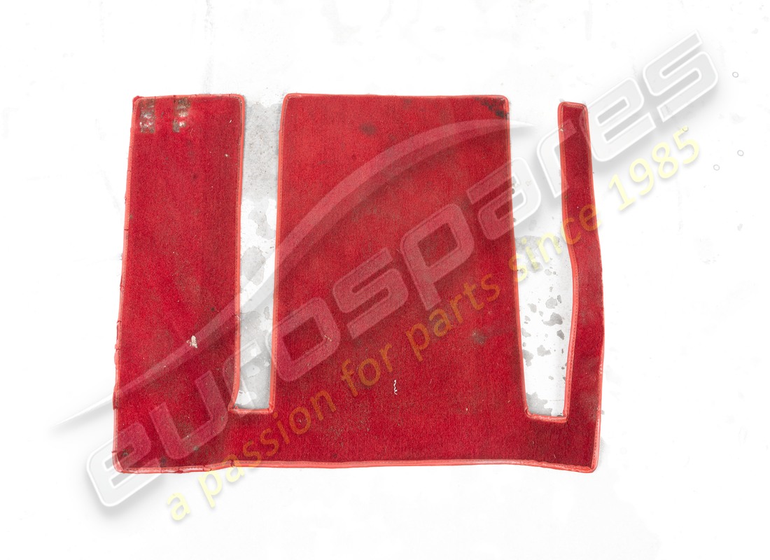 used ferrari front left & right carpet set. part number 95999641a (2)