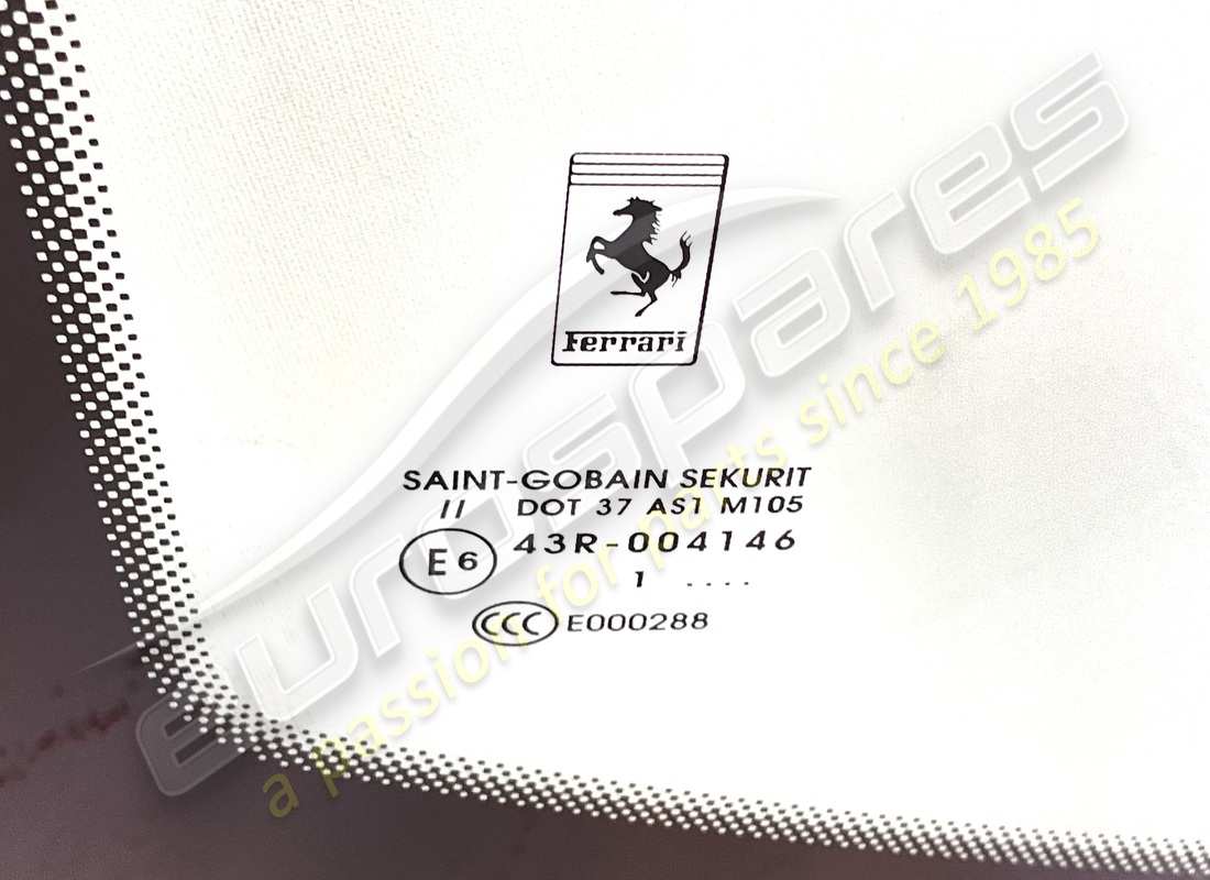new ferrari windscreen. part number 86100800 (2)
