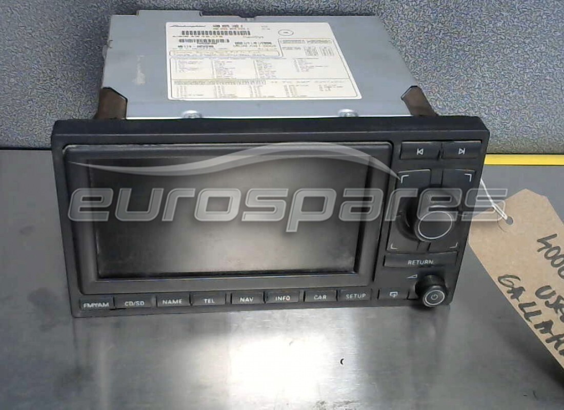 USED Lamborghini RADIO/NAVIGATION . PART NUMBER 400035192E (1)