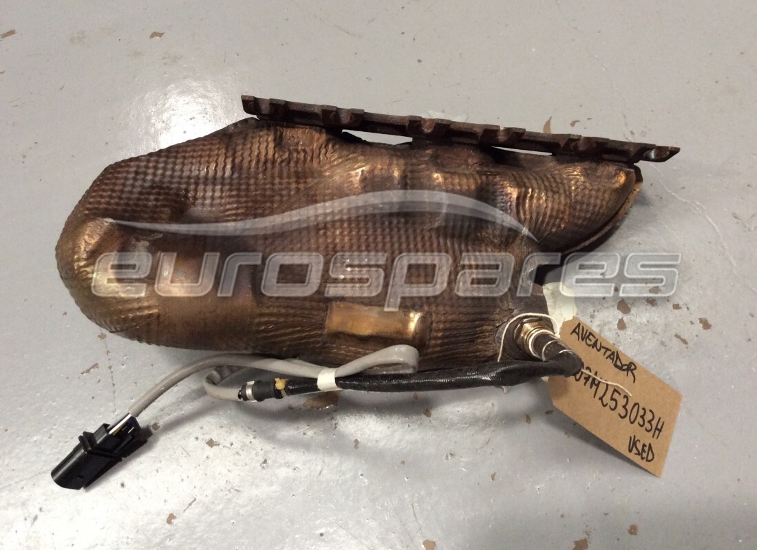 USED Lamborghini EXHAUST MANIFOLD . PART NUMBER 07M253033H (1)