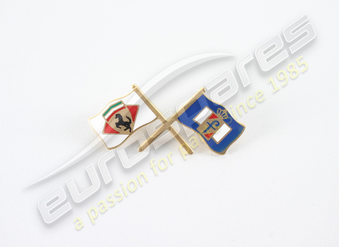 new ferrari pininfarina cross flag. part number 64460400 (1)