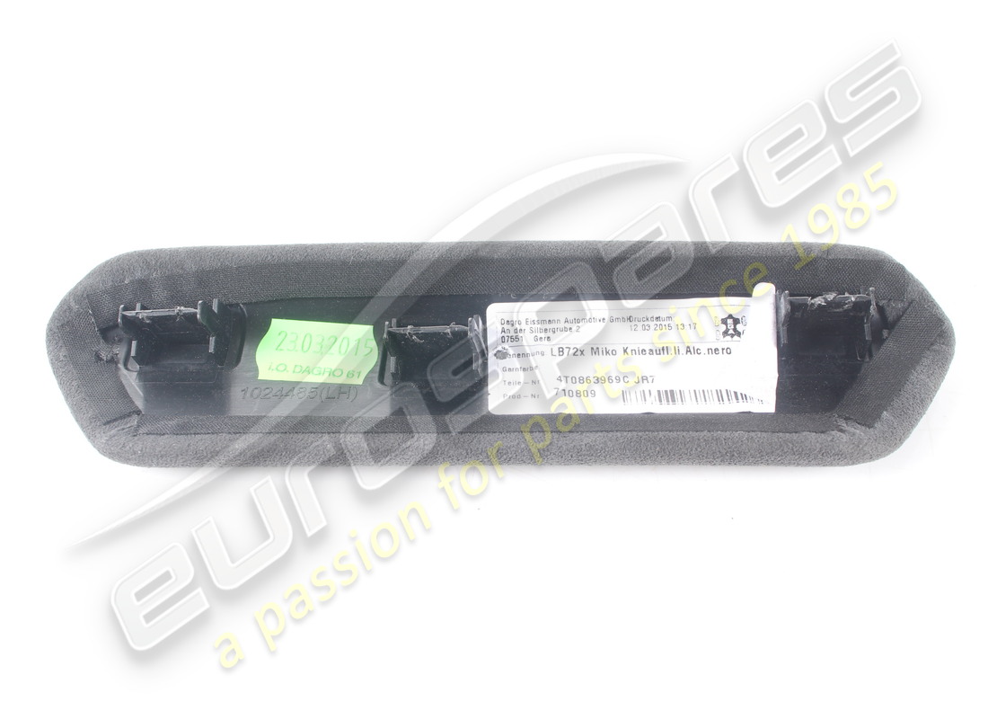 used lamborghini insert part kniepad sx. part number 4t0863969c (3)