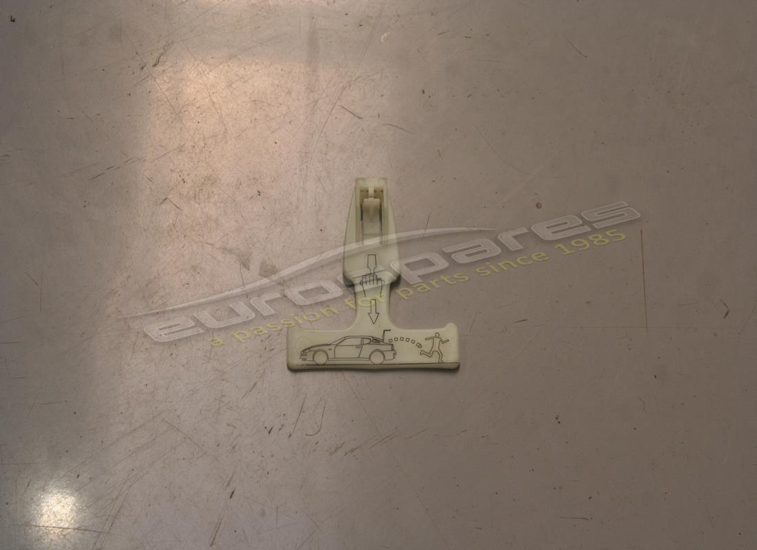 USED Maserati TRUNK HANDLE FOR SAFETY CHIL . PART NUMBER 67232100 (1)
