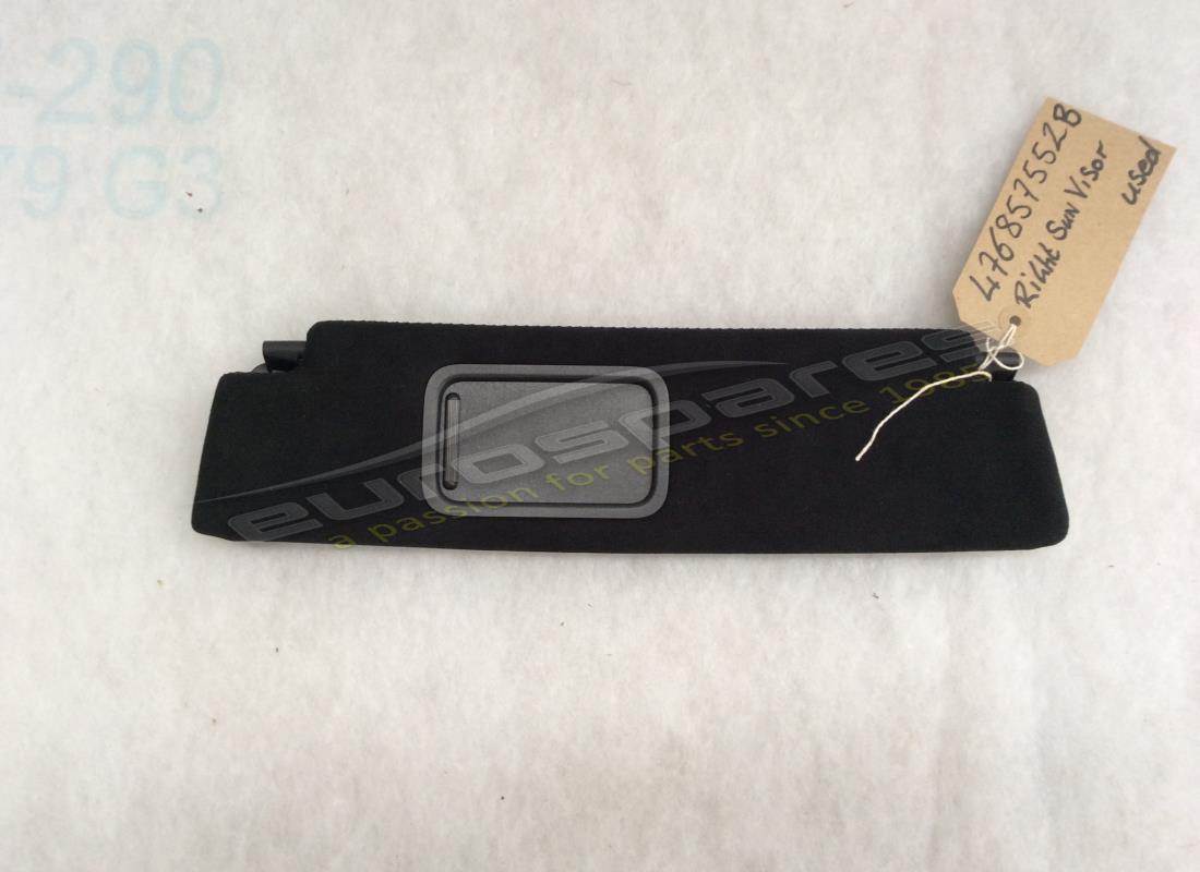 USED Lamborghini SUN VISOR . PART NUMBER 476857552B (1)