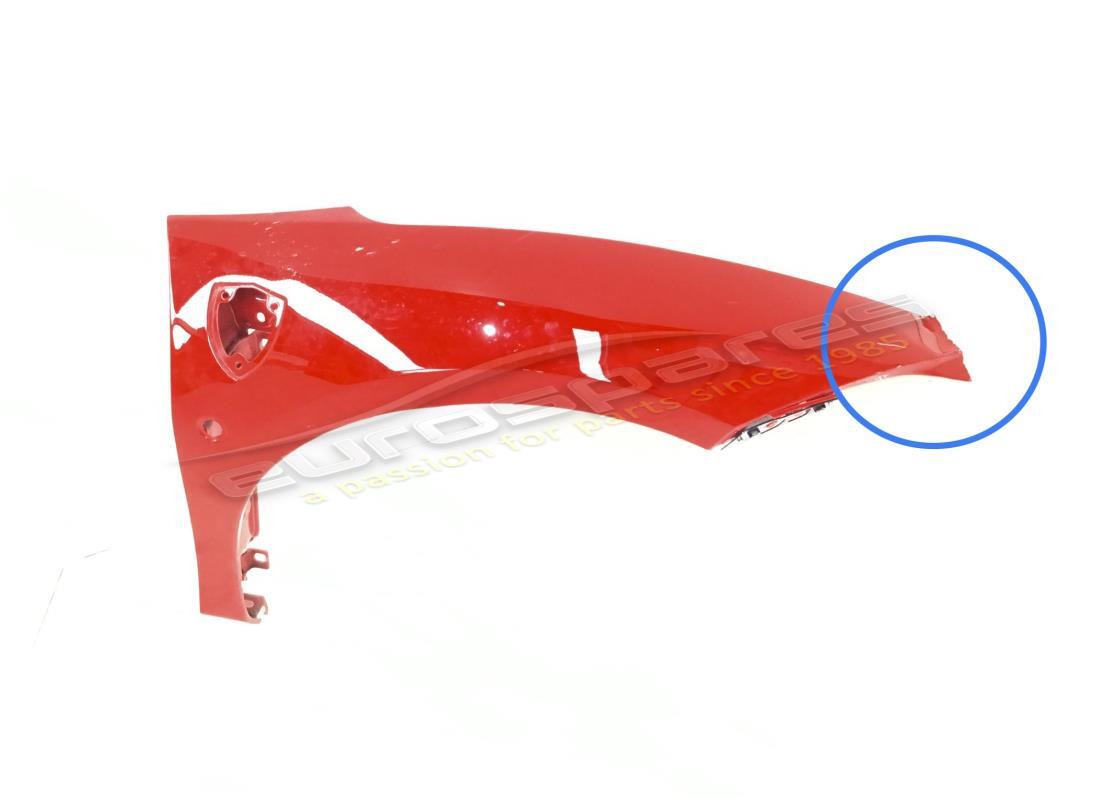 USED Ferrari FRONT RH FENDER . PART NUMBER 985852654 (1)