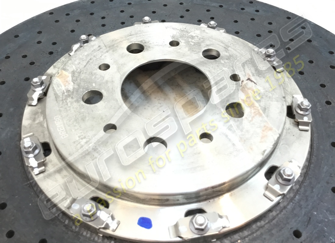 new (other) ferrari front brake discs, carbon ceramic. part number 225454 (3)