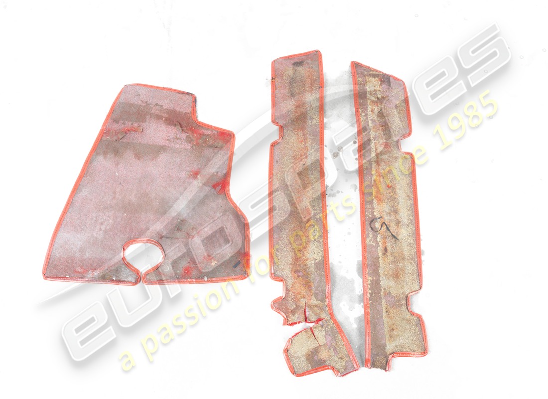 used ferrari front left & right carpet set. part number 95999641a (17)
