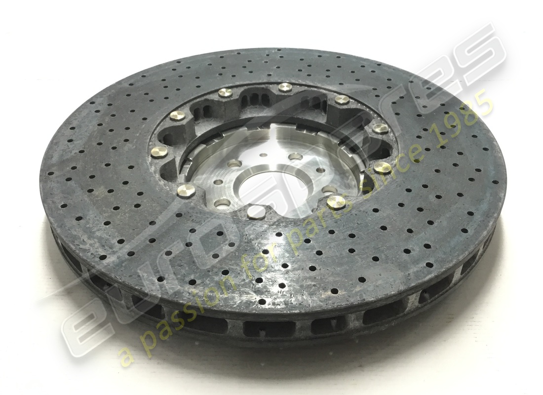 new (other) ferrari front brake discs, carbon ceramic. part number 225454 (2)