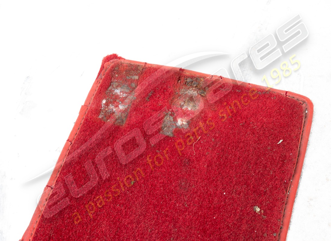 used ferrari front left & right carpet set. part number 95999641a (3)