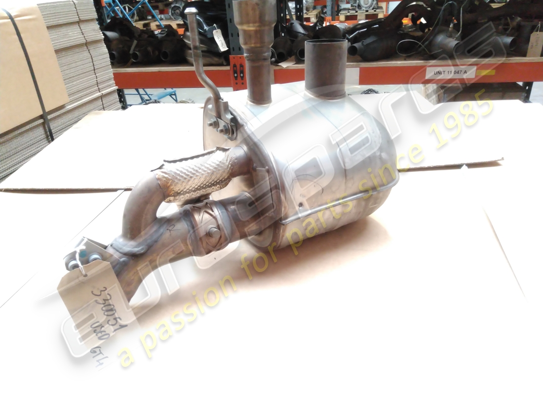 used ferrari rear rh silencer. part number 330051 (3)