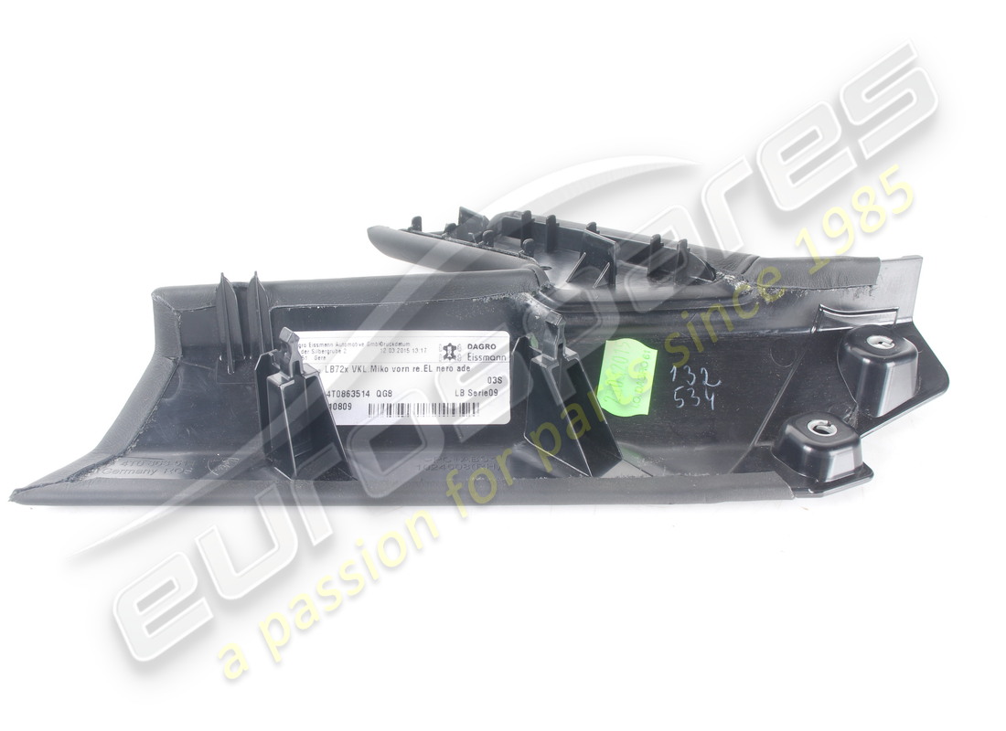 USED LAMBORGHINI LOWER PART LW SIDECOVER TUNN.. PART NUMBER 4T0863514 (4) used lamborghini lower part lw sidecover tunn.. part number 4t0863514 (4)