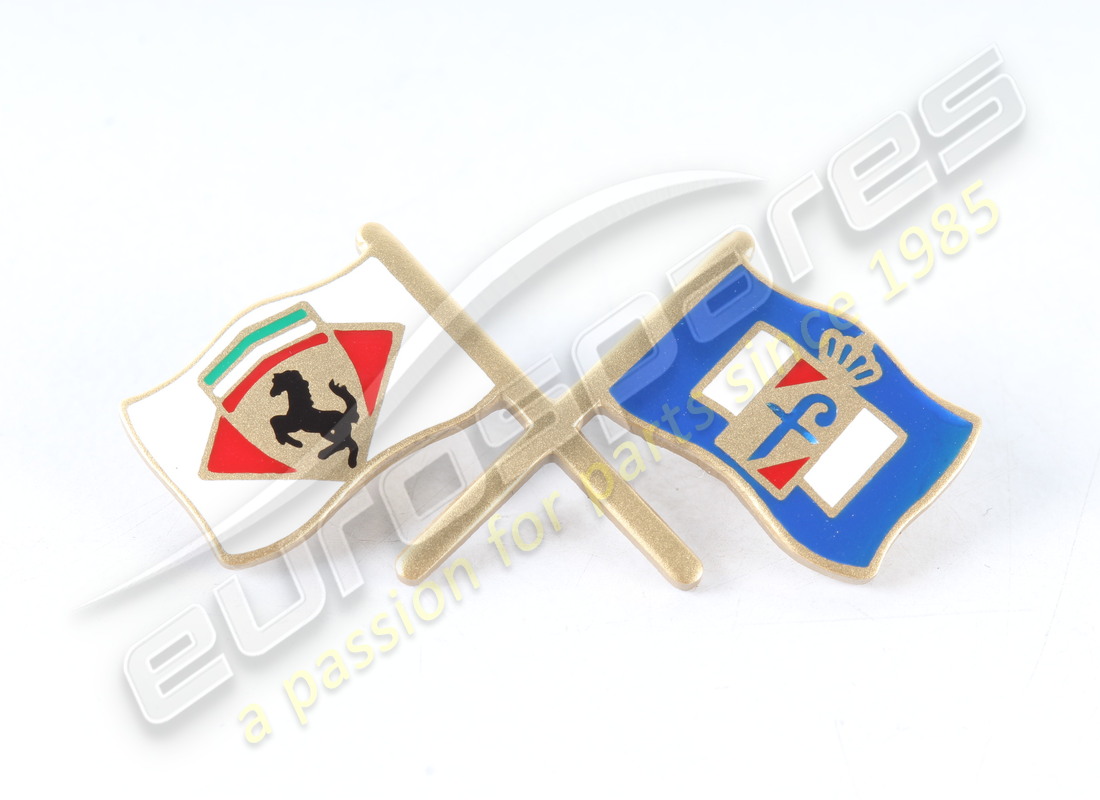 new ferrari pininfarina cross flag. part number 64460400 (1)