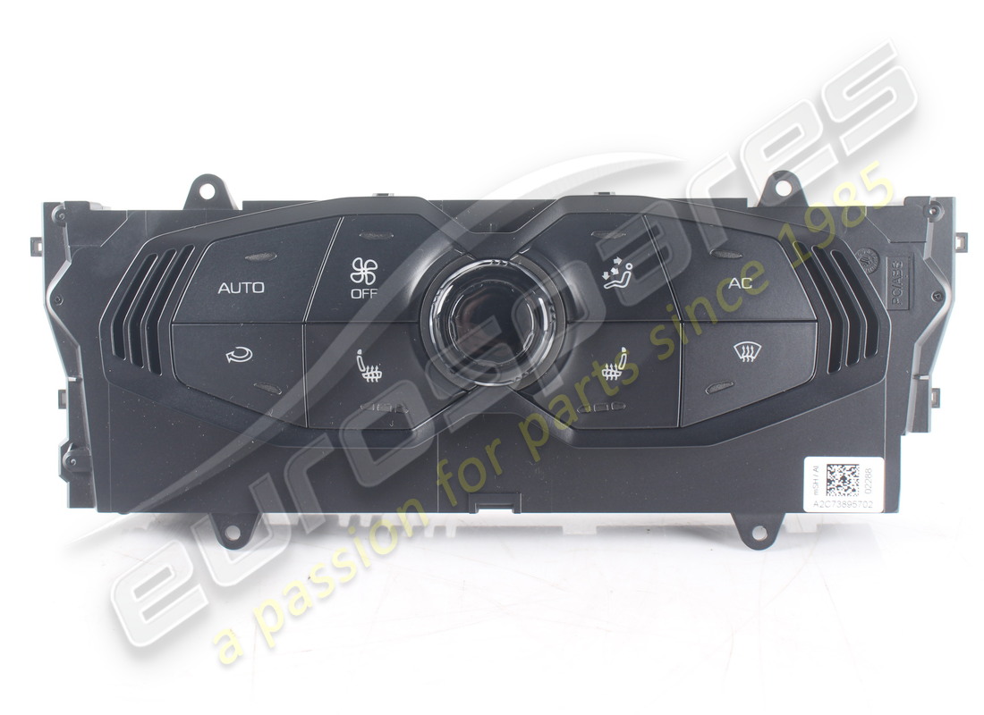 USED LAMBORGHINI A/C CONTROL. PART NUMBER 4T0820043E (1) used lamborghini a/c control. part number 4t0820043e (1)