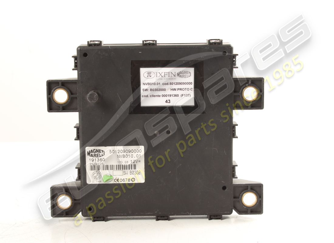 new ferrari trunk bottom control station. part number 191360 (2)