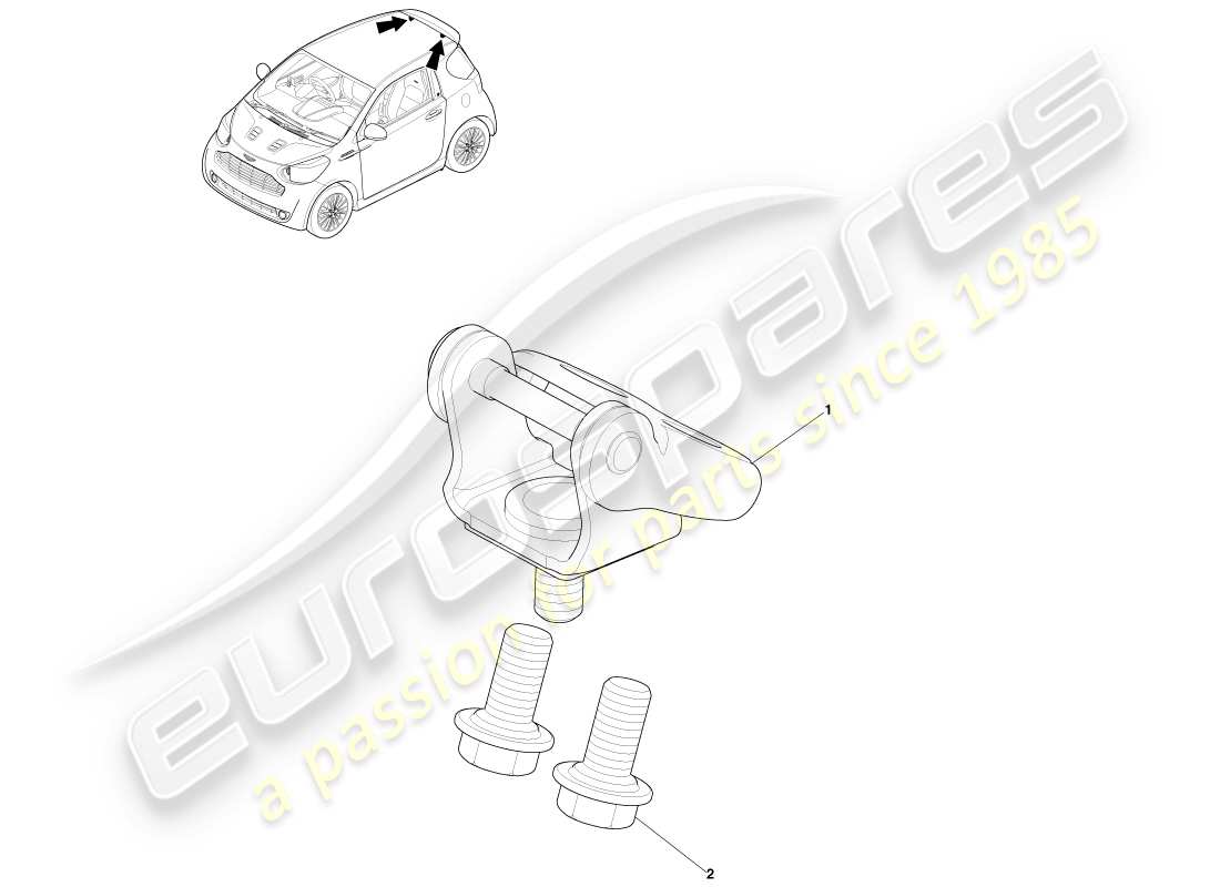 part diagram containing part number ay2y-6800484-aa