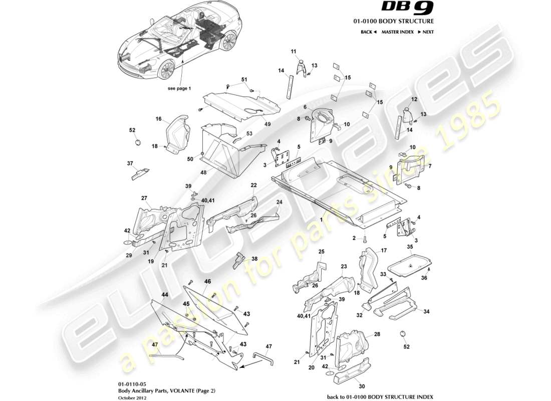 part diagram containing part number 4g43-14a573-aa