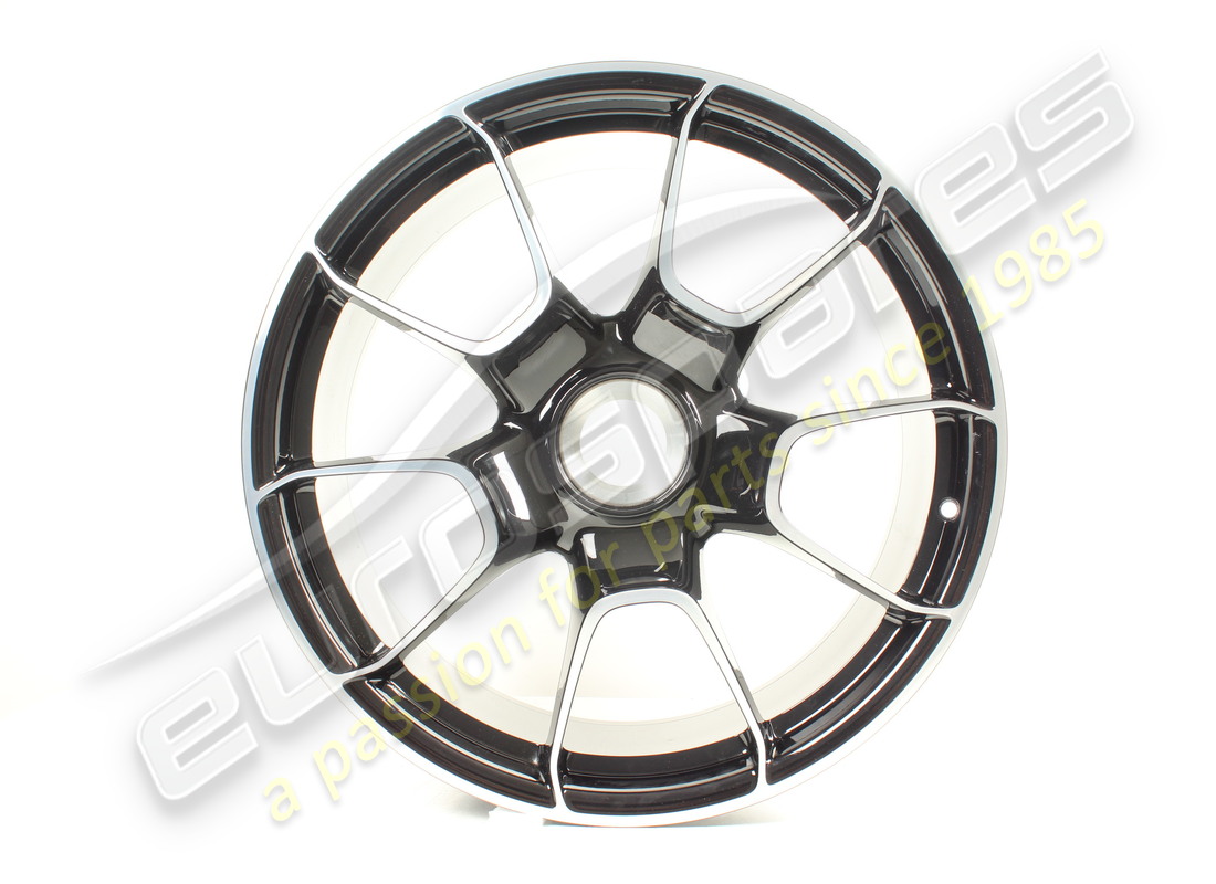 new porsche alloy wheel with central locking black. part number 992601025af041 (1)