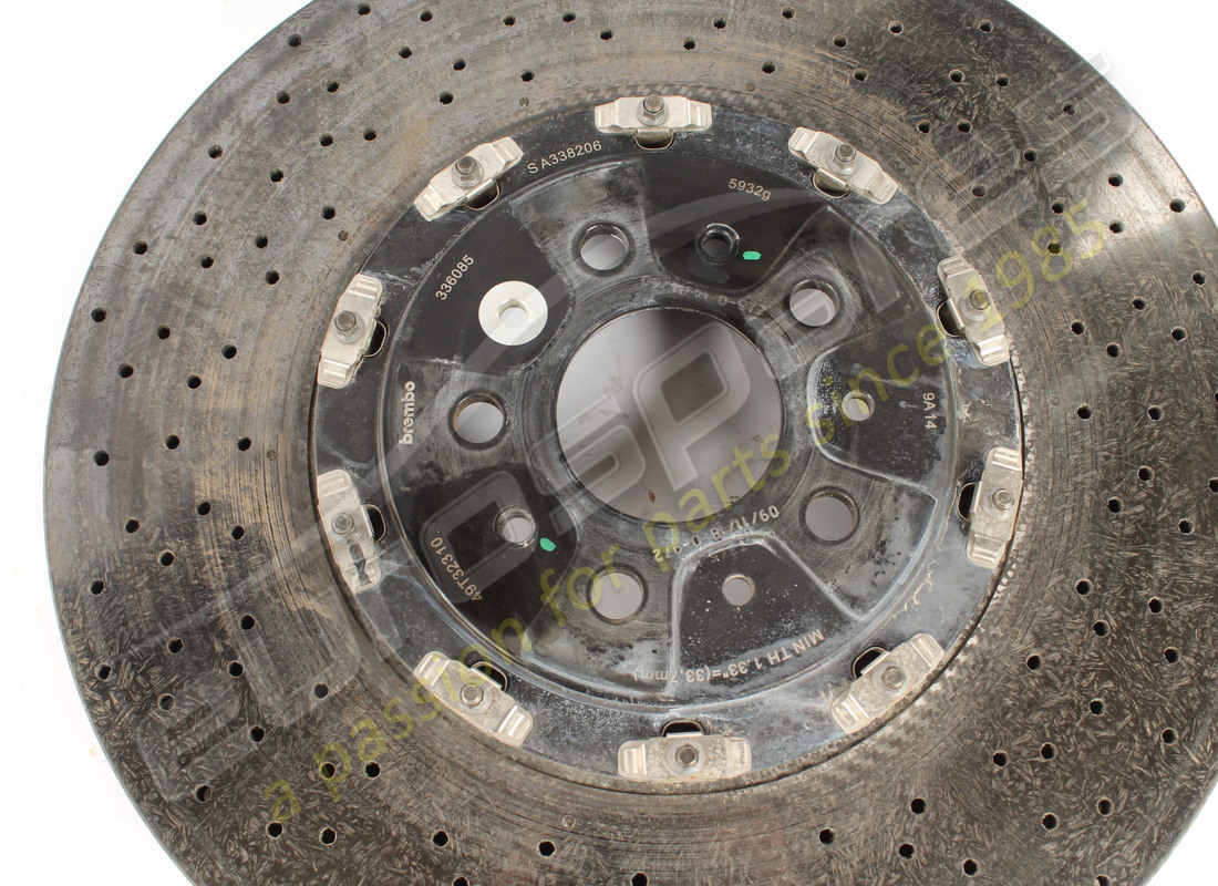 used ferrari brake disc. part number 336085 (2)