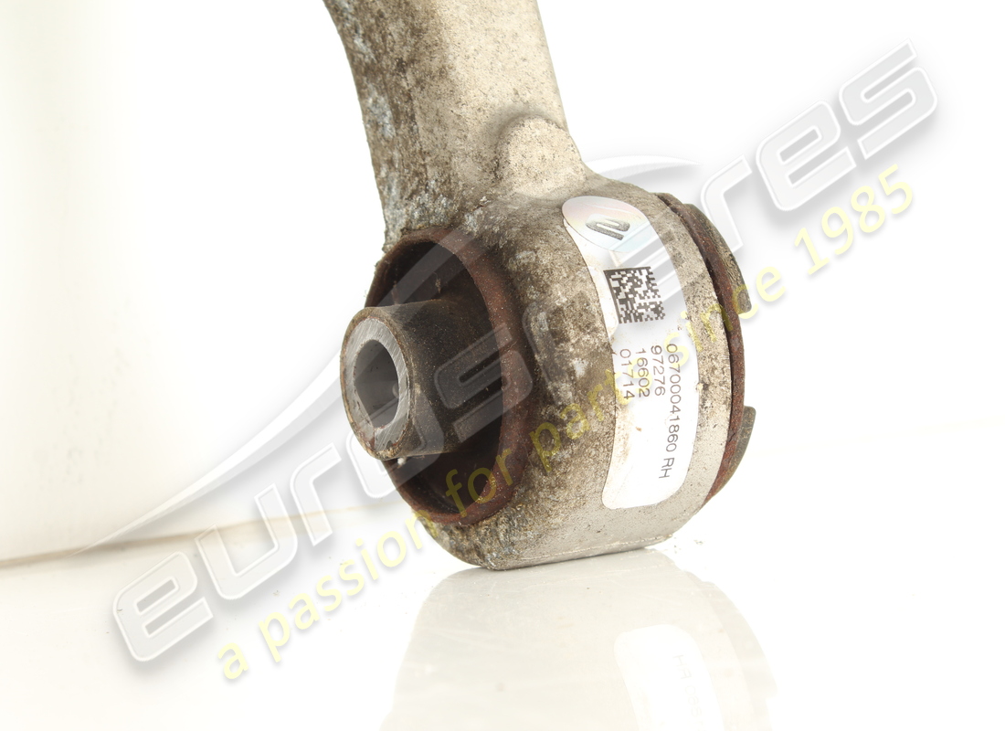 used maserati front suspension rh upper lever. part number 670004186 (4)