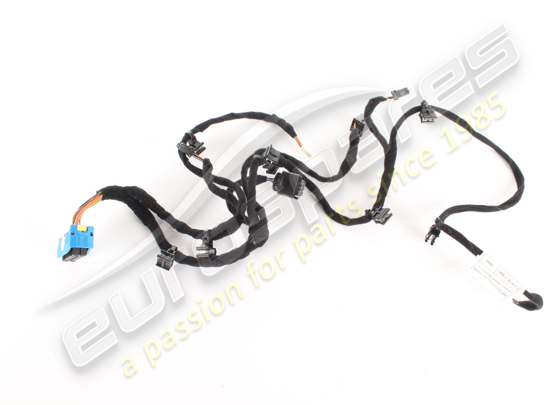 used maserati lh rear door panel wiring harness. part number 670216433 (1)