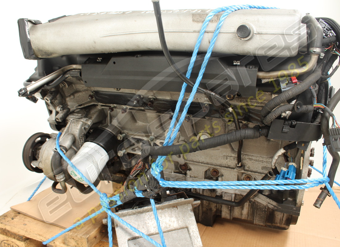 used aston martin db9 engine assembly 6.0l v12. part number 7g436007aa (6)