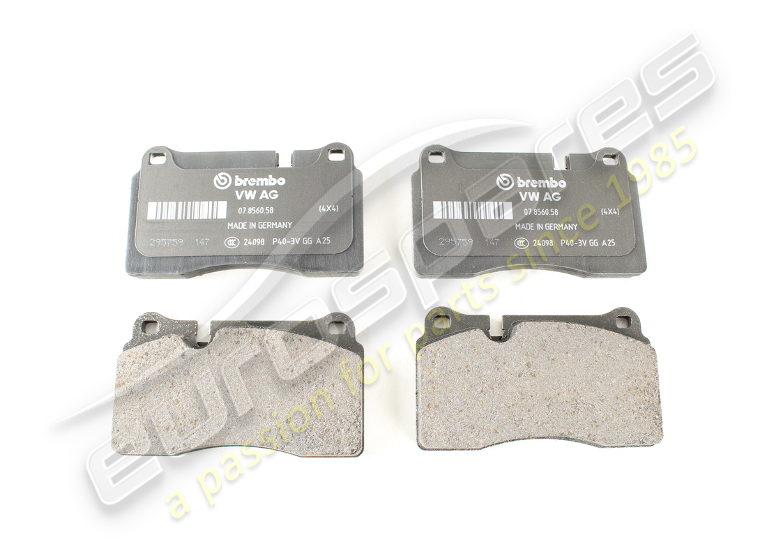 NEW LAMBORGHINI 1 SET OF BRAKE PADS FOR DISC. PART NUMBER 470698451D (1) new lamborghini 1 set of brake pads for disc. part number 470698451d (1)