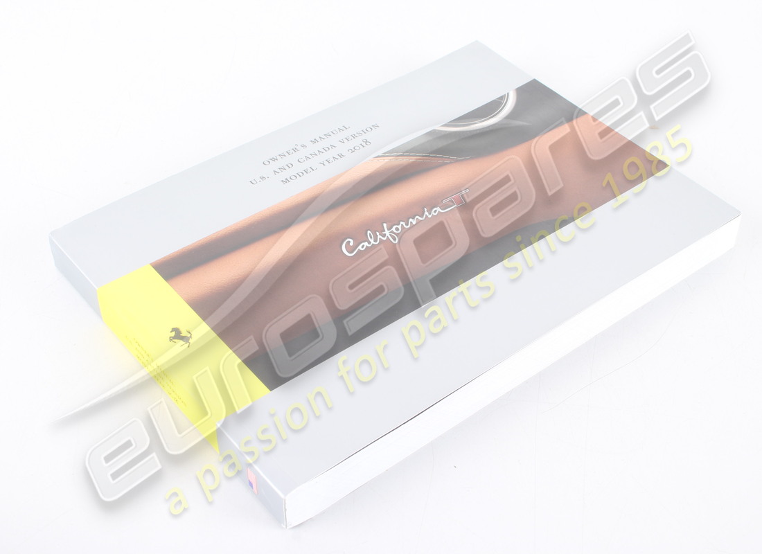 new ferrari owner's manual. part number 781773 (1)