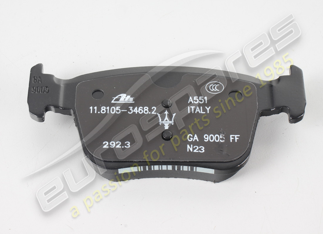 new maserati rear pads. part number 673012303 (3)