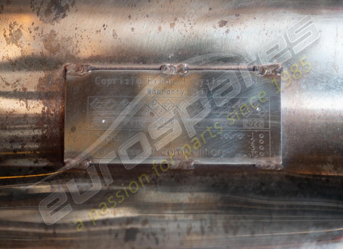 used eurospares capristo sports silencer. part number eap1480006 (4)