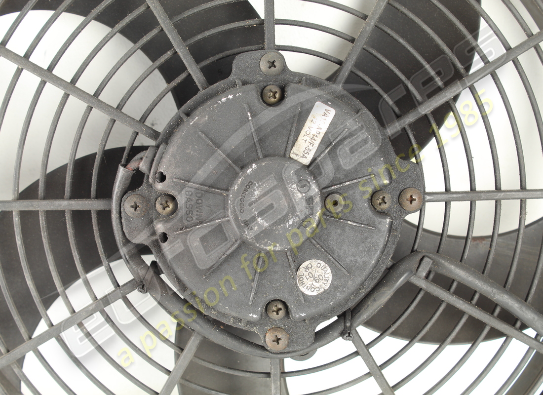 USED MASERATI COMPLETE HOOD WITH ELECTRIC FAN. PART NUMBER 221254 (3) used maserati complete hood with electric fan. part number 221254 (3)