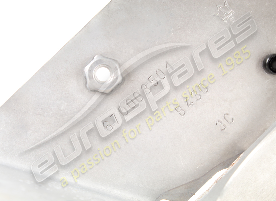 NEW MASERATI AIR PUMP FIXING BRACKET. PART NUMBER 670003501 (2) new maserati air pump fixing bracket. part number 670003501 (2)