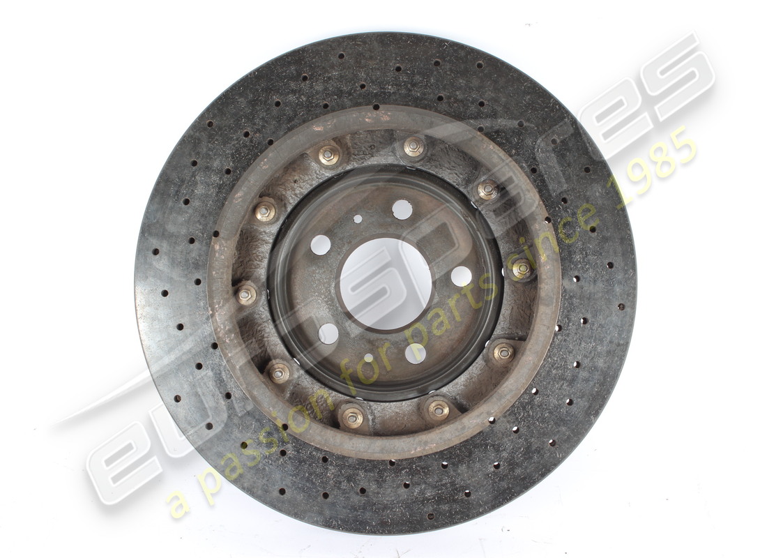used lamborghini carbon ceramic brake disc (ccp). part number 420615601l (2)