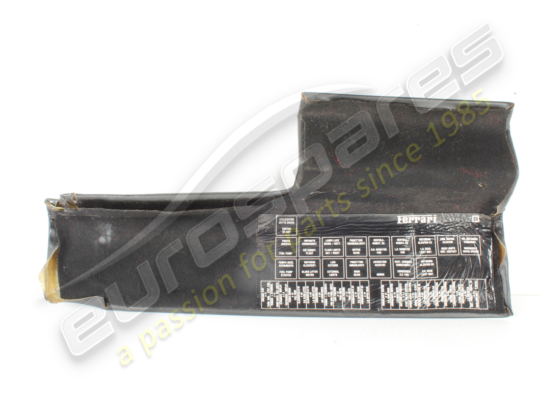 USED FERRARI COVER. PART NUMBER 62368600 (2) used ferrari cover. part number 62368600 (2)