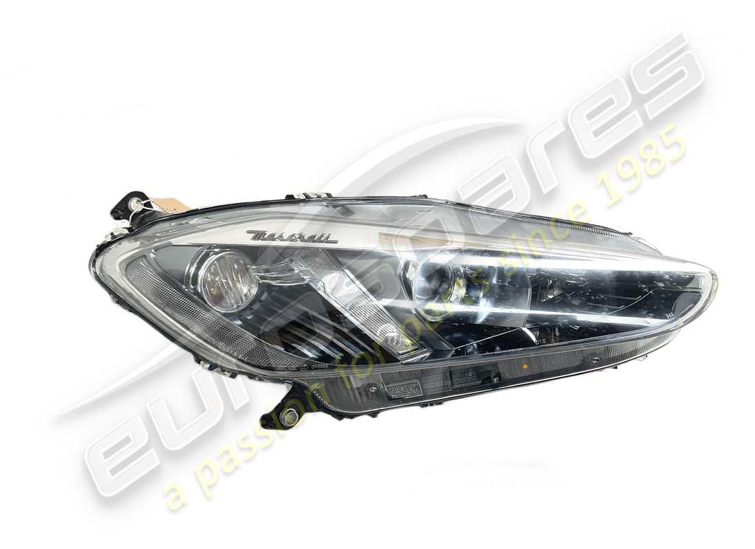 used maserati rh front headlight. part number 350565 (2)