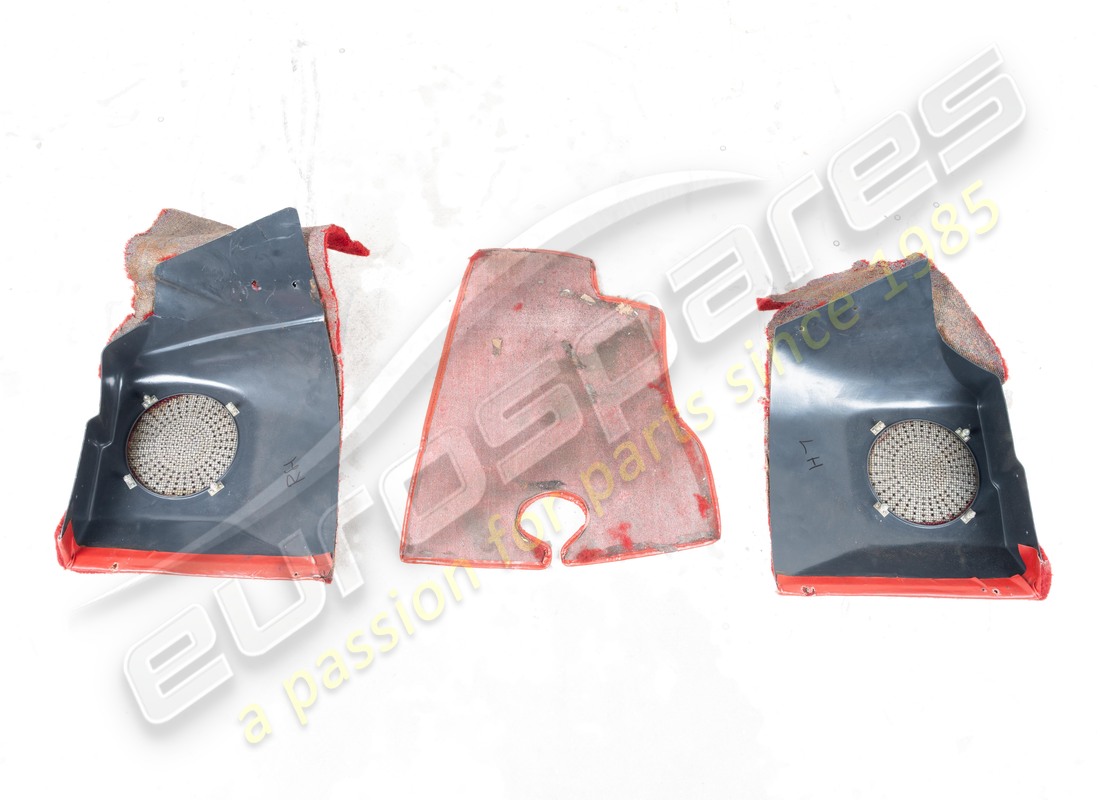 used ferrari front left & right carpet set. part number 95999641a (3)