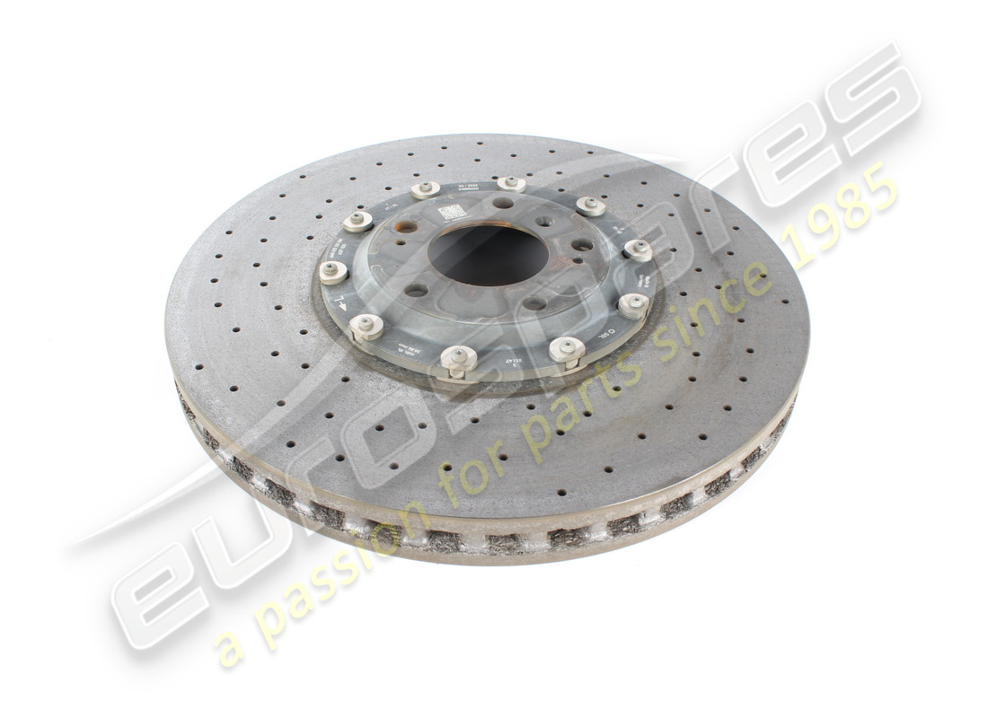 used lamborghini ceramic brake disc (vented), 440 x 40. part number 4m0615301br (2)