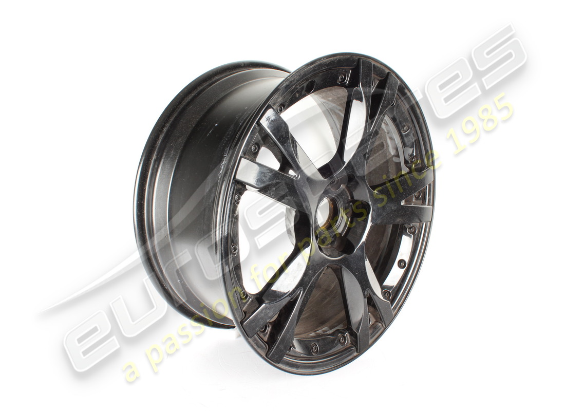 used lamborghini wheel rim callisto shiny black ant. part number 400601017ca (2)