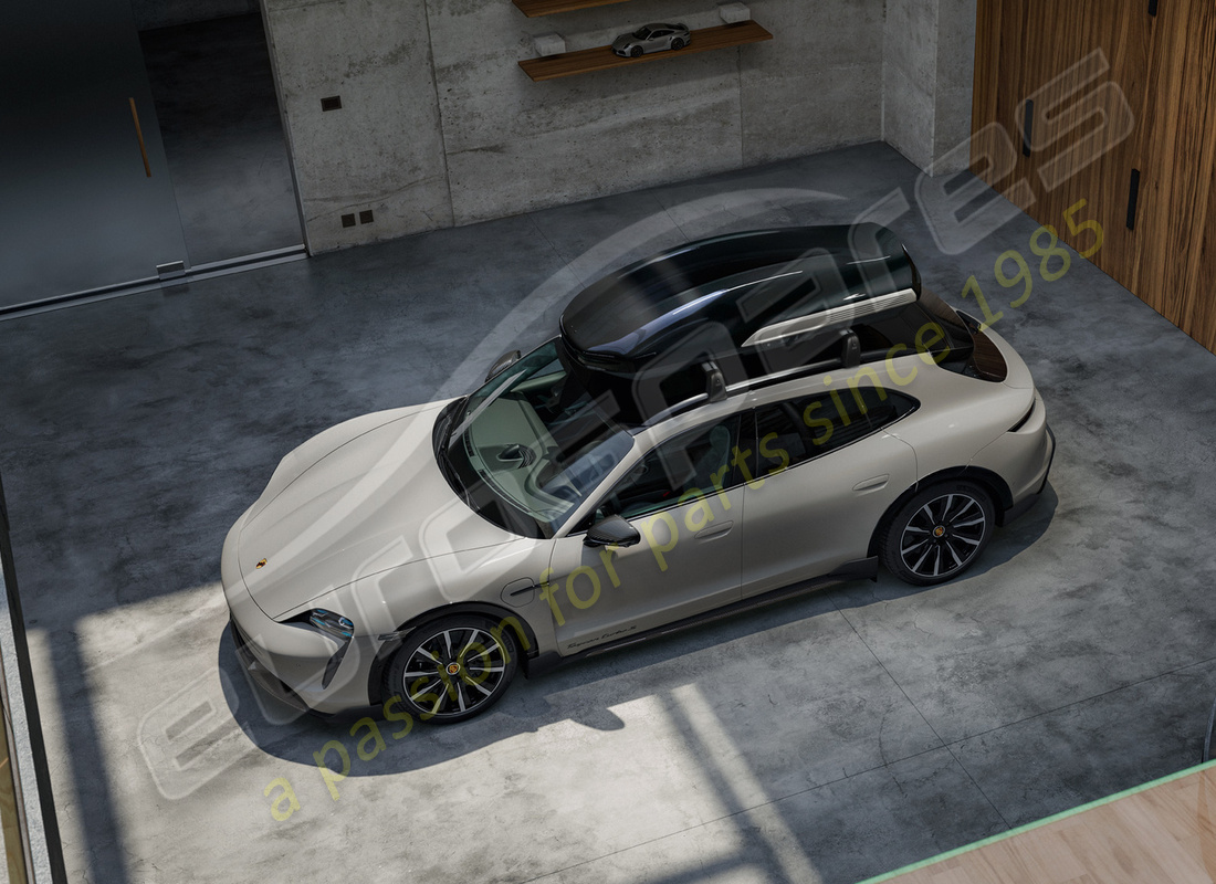 new porsche roof box in black (high-gloss). part number 9y0044870 (8)