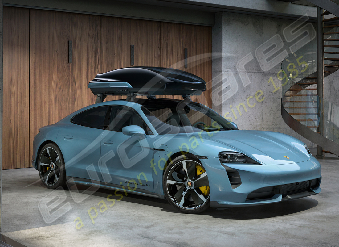 new porsche roof box in black (high-gloss). part number 9y0044870 (7)