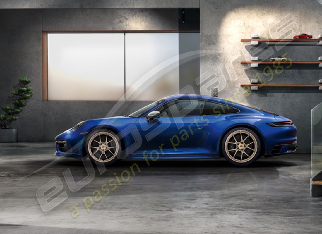 new porsche 20/21-inch 911 carrera lightweight wheel set - neodyme (without tyres, valve and tyre pressure monitoring system sensor). part number 992044680mc (2)