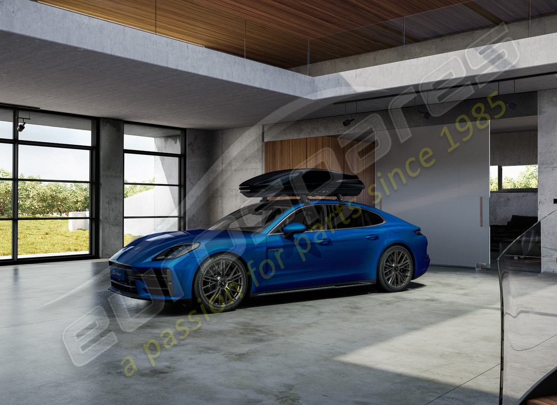 new porsche roof box in black (high-gloss). part number 9y0044870 (6)