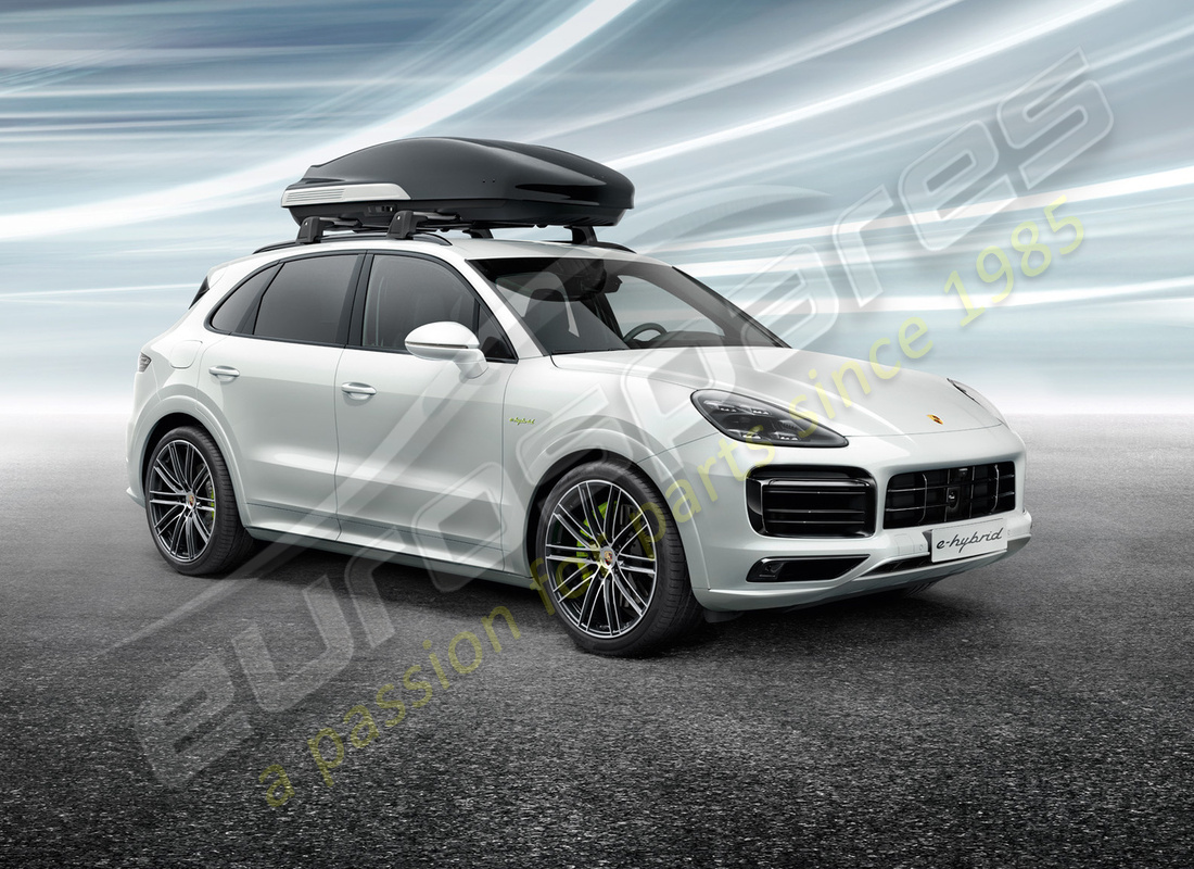 new porsche roof box in black (high-gloss). part number 9y0044870 (3)