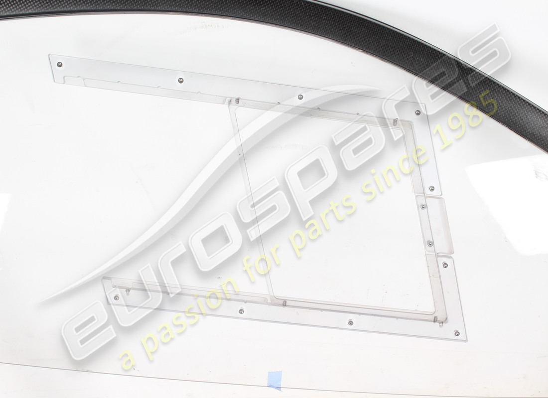 used ferrari rh window frame with lexan window panel. part number 89218100 (2)